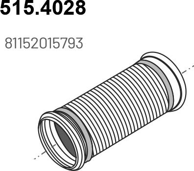 ASSO 515.4028 - Tubo gas scarico autozon.pro