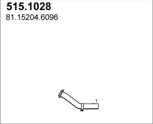 ASSO 515.1028 - Tubo gas scarico autozon.pro