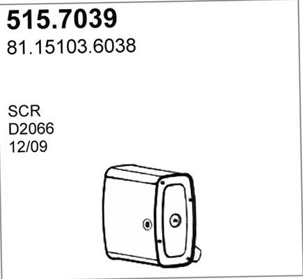 ASSO 515.7039 - Silenziatore centrale / posteriore autozon.pro