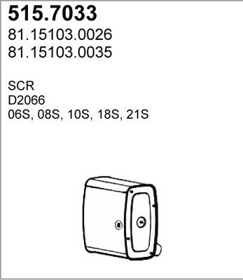 ASSO 515.7033 - Silenziatore centrale / posteriore autozon.pro