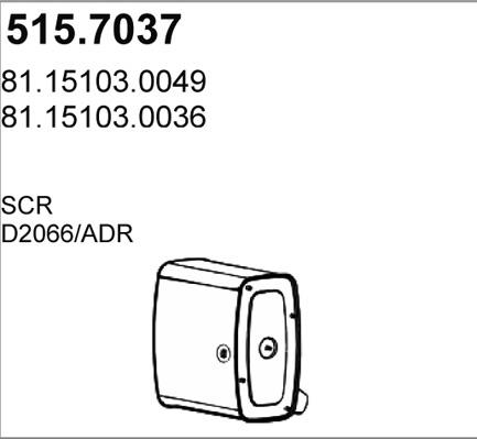 ASSO 515.7037 - Silenziatore centrale / posteriore autozon.pro