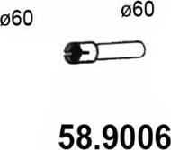 ASSO 58.9006 - Tubo gas scarico autozon.pro