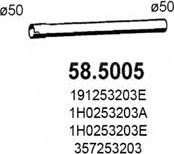 ASSO 58.5005 - Tubo gas scarico autozon.pro