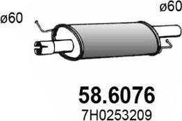 ASSO 58.6076 - Silenziatore centrale autozon.pro