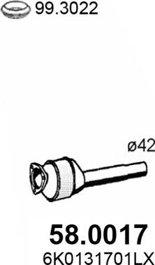 ASSO 58.0017 - Catalizzatore autozon.pro