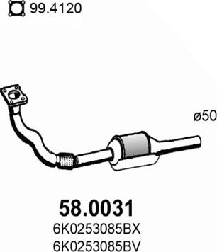 ASSO 58.0031 - Catalizzatore autozon.pro