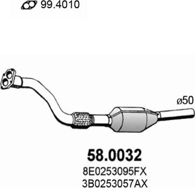 ASSO 58.0032 - Catalizzatore autozon.pro