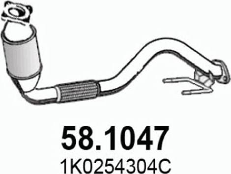 ASSO 58.1047 - Tubo gas scarico autozon.pro