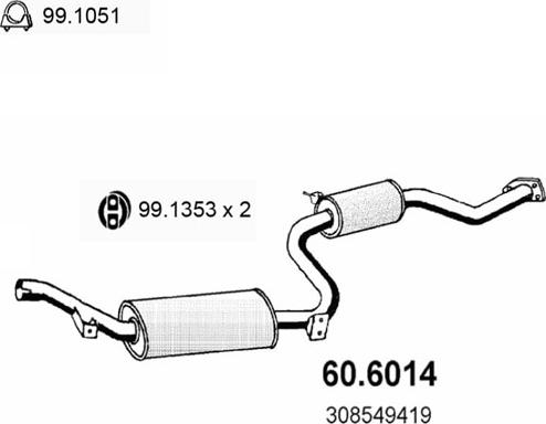 ASSO 60.6014 - Silenziatore centrale autozon.pro