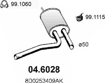 ASSO 04.6028 - Silenziatore centrale autozon.pro