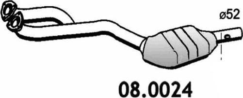 ASSO 08.0024 - Catalizzatore autozon.pro