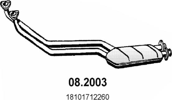 ASSO 08.2003 - Silenziatore anteriore autozon.pro