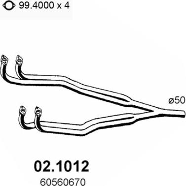 ASSO 02.1012 - Tubo gas scarico autozon.pro