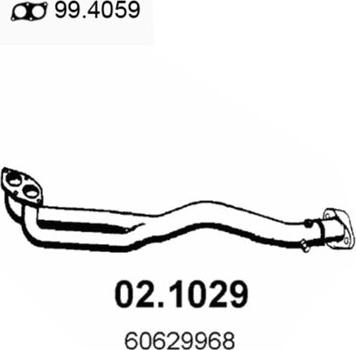 ASSO 02.1029 - Tubo gas scarico autozon.pro