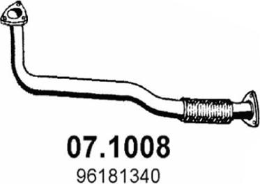 ASSO 07.1008 - Tubo gas scarico autozon.pro