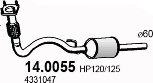 ASSO 14.0055 - Catalizzatore autozon.pro