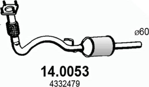 ASSO 14.0053 - Catalizzatore autozon.pro