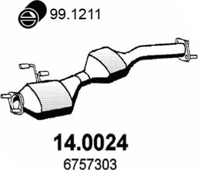 ASSO 14.0024 - Catalizzatore autozon.pro