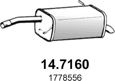 ASSO 14.7160 - Silenziatore posteriore autozon.pro