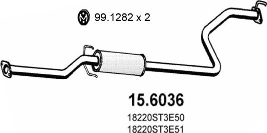 ASSO 15.6036 - Silenziatore centrale autozon.pro