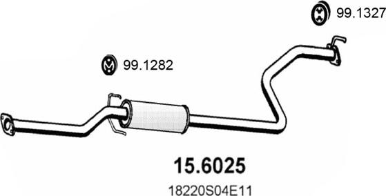 ASSO 15.6025 - Silenziatore centrale autozon.pro