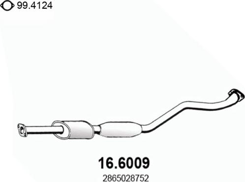 ASSO 16.6009 - Silenziatore centrale autozon.pro