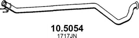 ASSO 10.5054 - Tubo gas scarico autozon.pro