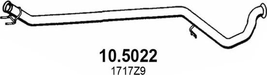 ASSO 10.5022 - Tubo gas scarico autozon.pro