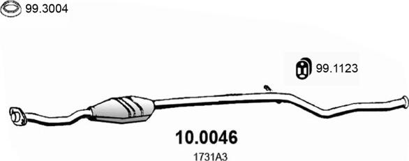 ASSO 10.0046 - Catalizzatore autozon.pro