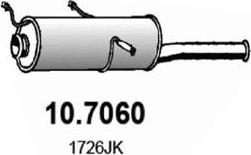 ASSO 10.7060 - Silenziatore posteriore autozon.pro