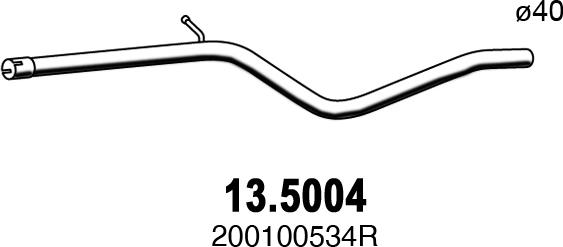 ASSO 13.5004 - Tubo gas scarico autozon.pro