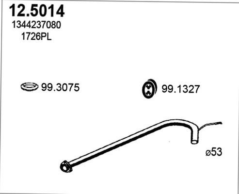 ASSO 12.5014 - Tubo gas scarico autozon.pro