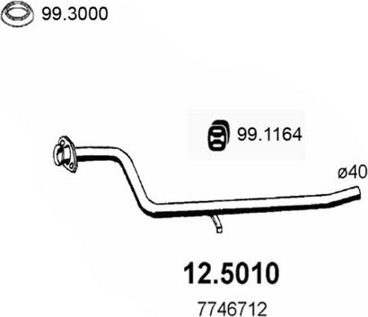 ASSO 12.5010 - Tubo gas scarico autozon.pro