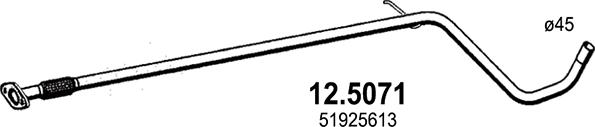 ASSO 12.5071 - Tubo gas scarico autozon.pro