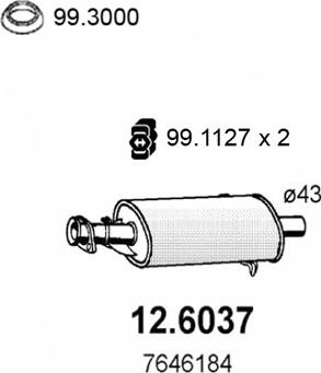 ASSO 12.6037 - Silenziatore centrale autozon.pro