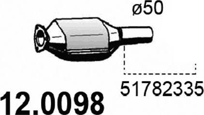 ASSO 12.0098 - Catalizzatore autozon.pro