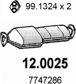 ASSO 12.0025 - Catalizzatore autozon.pro