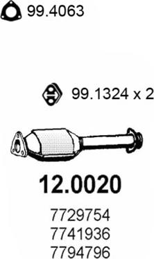 ASSO 12.0020 - Catalizzatore autozon.pro