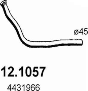 ASSO 12.1057 - Tubo gas scarico autozon.pro