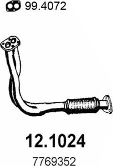 ASSO 12.1024 - Tubo gas scarico autozon.pro