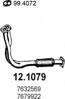 ASSO 12.1079 - Tubo gas scarico autozon.pro