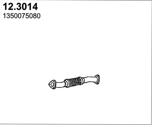 ASSO 12.3014 - Tubo gas scarico autozon.pro