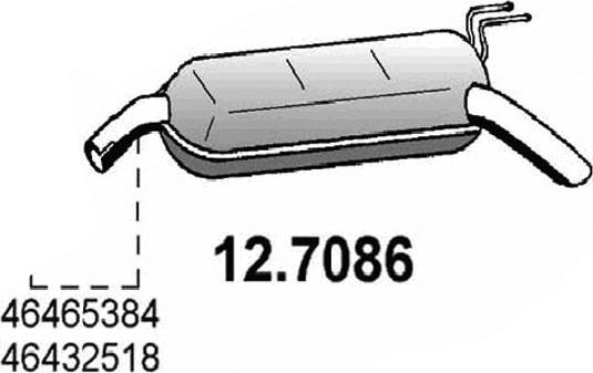 ASSO 12.7086 - Silenziatore posteriore autozon.pro