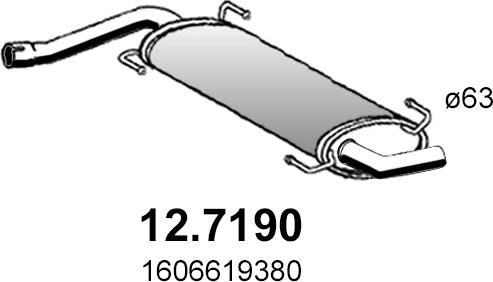 ASSO 12.7190 - Silenziatore posteriore autozon.pro