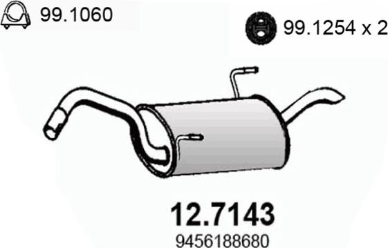 ASSO 12.7143 - Silenziatore posteriore autozon.pro