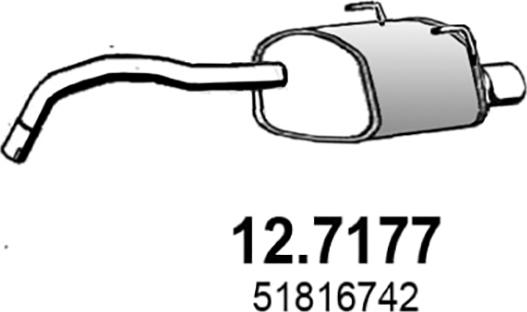 ASSO 12.7177 - Silenziatore posteriore autozon.pro