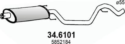 ASSO 34.6101 - Silenziatore centrale autozon.pro