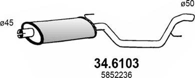 ASSO 34.6103 - Silenziatore centrale autozon.pro