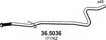 ASSO 36.5036 - Tubo gas scarico autozon.pro