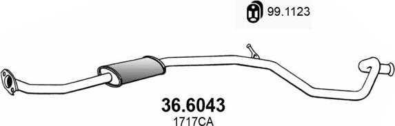 ASSO 36.6043 - Silenziatore centrale autozon.pro